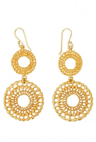 Brora Gold Charm Earrings