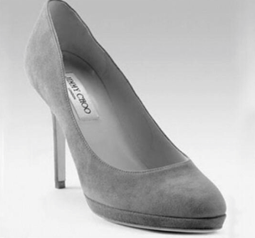 Jimmy choo hotsell grey pumps