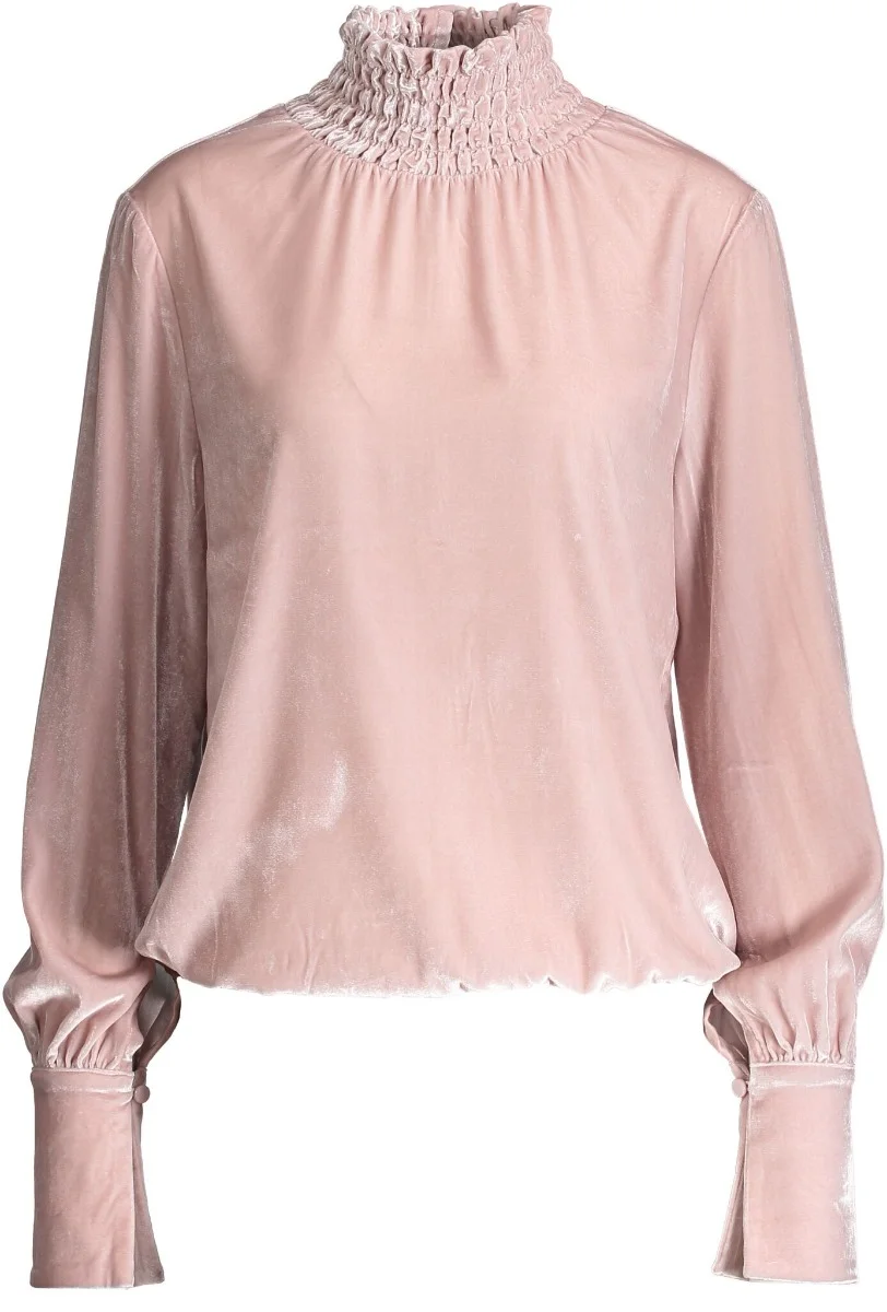Rodebjer Nanette Velvet Blouse
