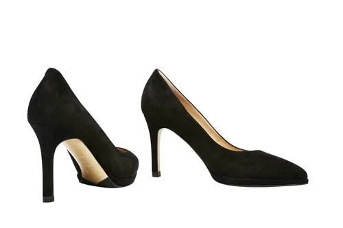 Stinaa.J Elsa Pumps in Black Suede