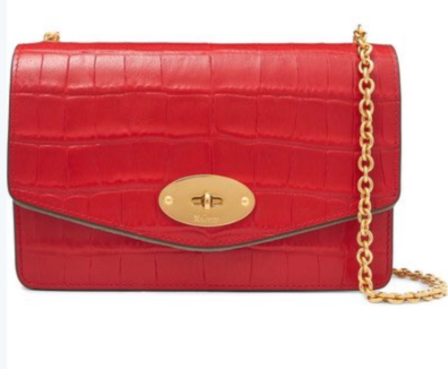 Mulberry Small Darley Bag in Red UFO No More