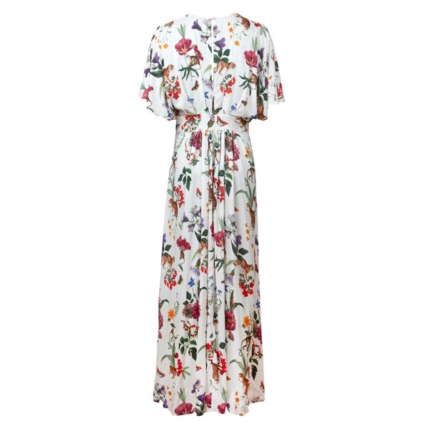 Stenströms Floral Long Dress in White — UFO No More