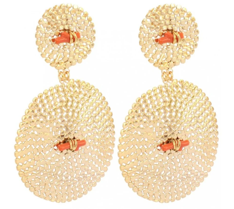 Gas Bijoux Lucky Bis Earrings in Gold