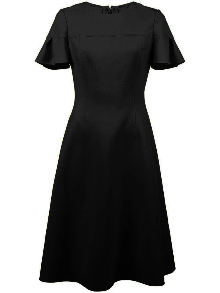 H&M Conscious Collection Black Midi Dress  UFO No More
