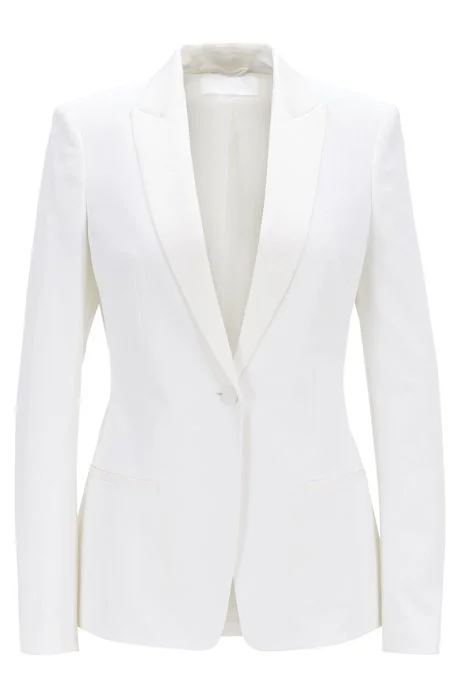 Hugo Boss Jaxtiny Blazer in White