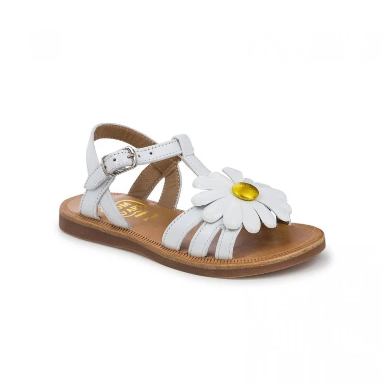 Pom d'Api Plagette Sandals in White