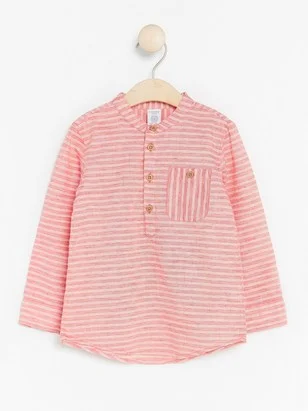 Lindex Red Striped Shirt
