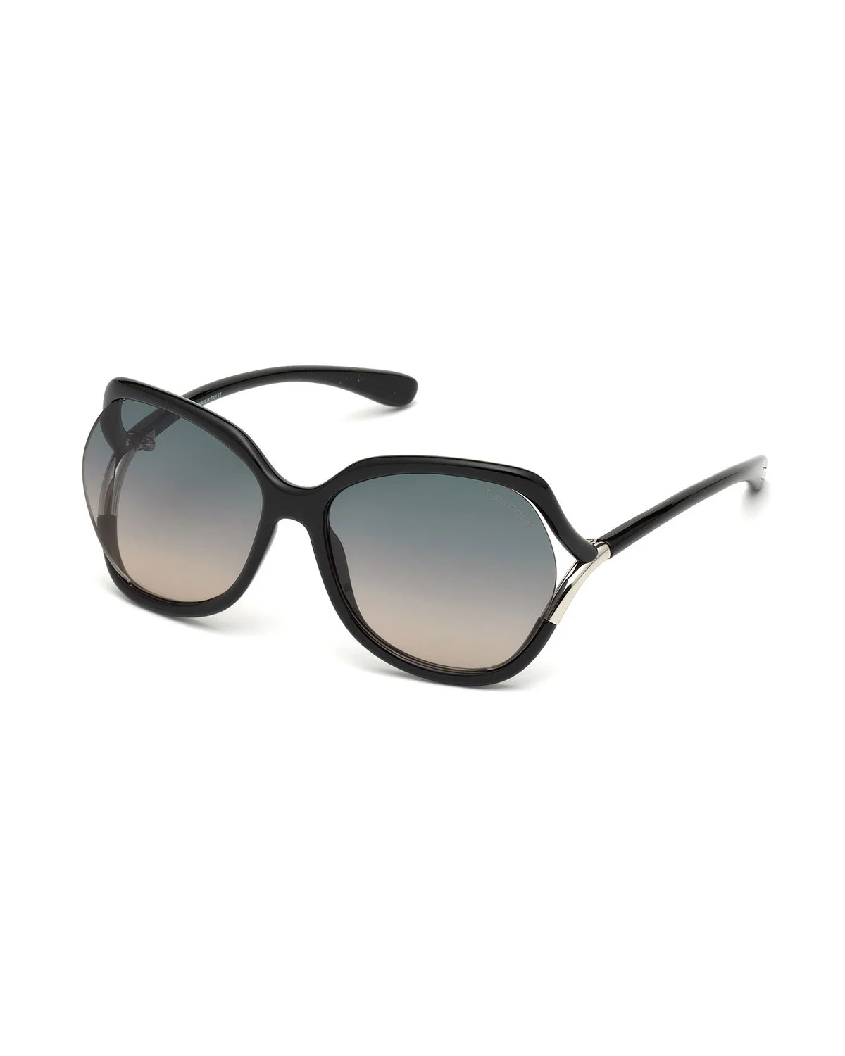 Tom Ford Open-Temple Oval Sunglasses