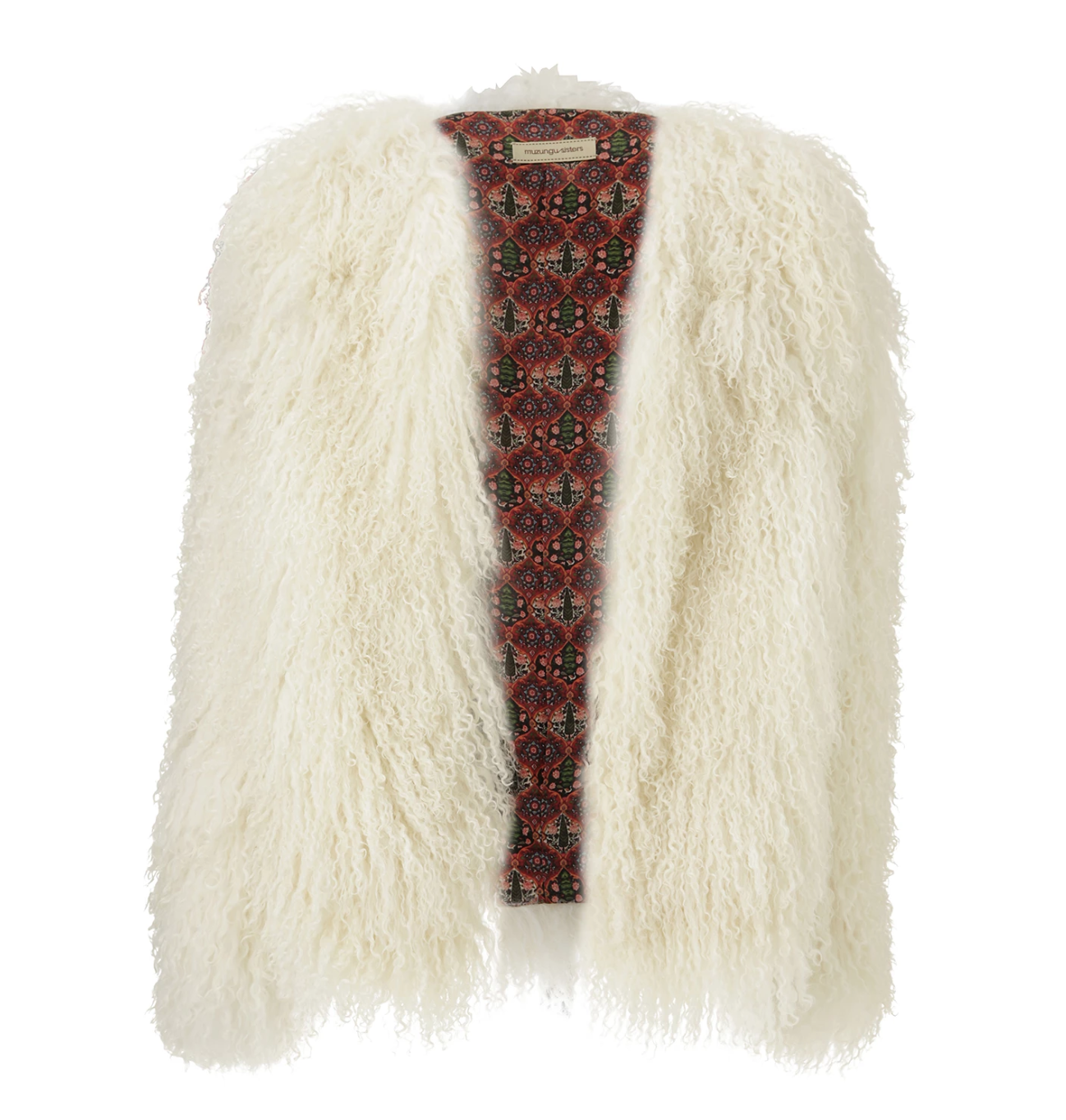 Muzungu Sisters Joon Coat in White