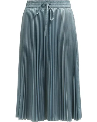 mikroskopisk spisekammer renæssance Red Valentino Pleated Midi Skirt in Light Blue — UFO No More