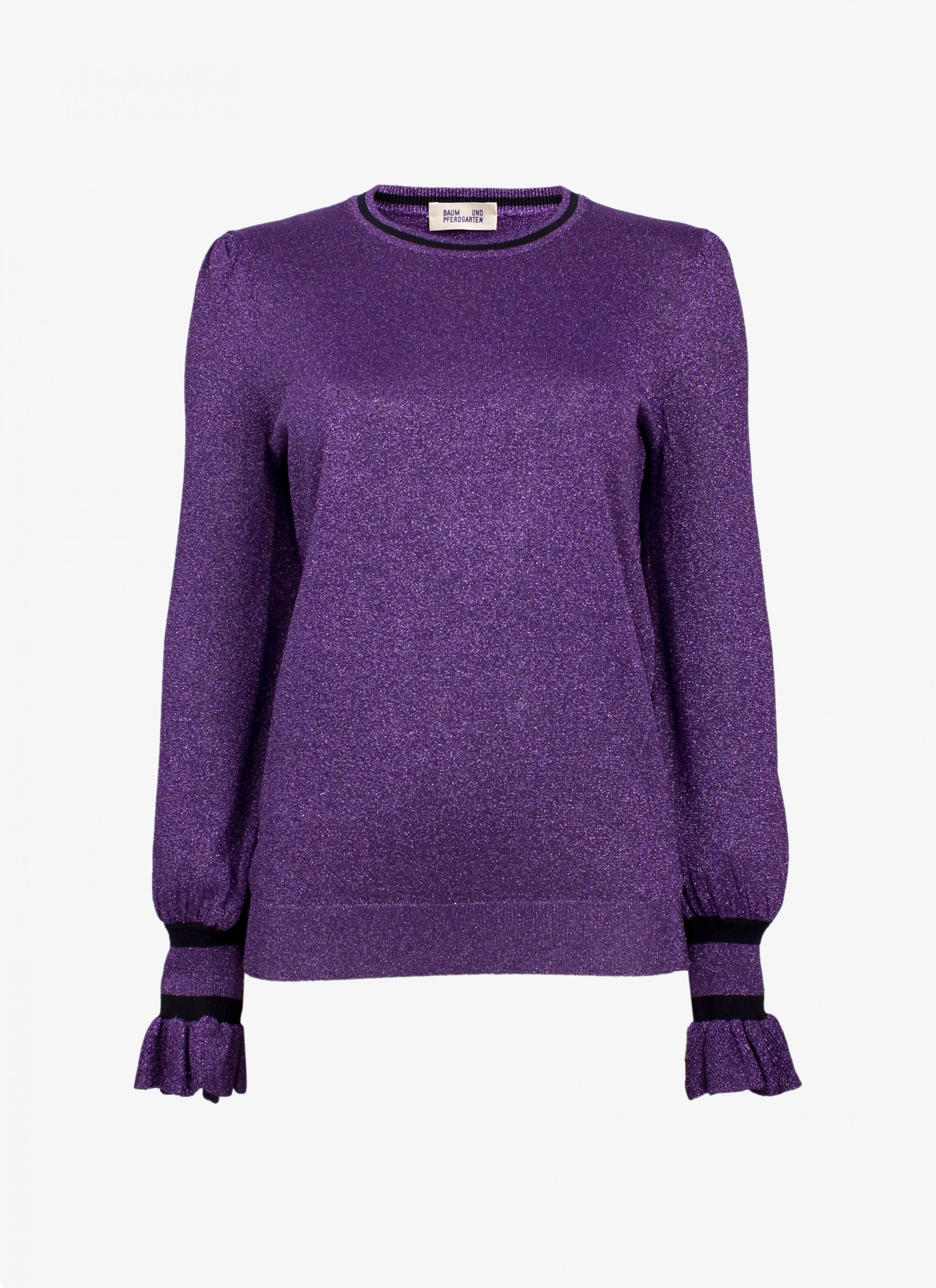 Baum und Pferdgarten Carmel Sweater in Purple Glitter