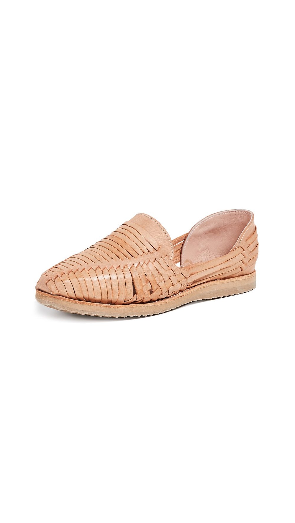 Brother Vellies Huaraches Flats in Whiskey — UFO No More