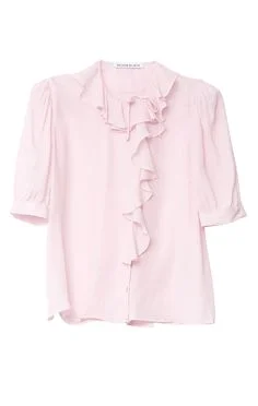 Rodebjer Xilla Blouse in Frosty Pink