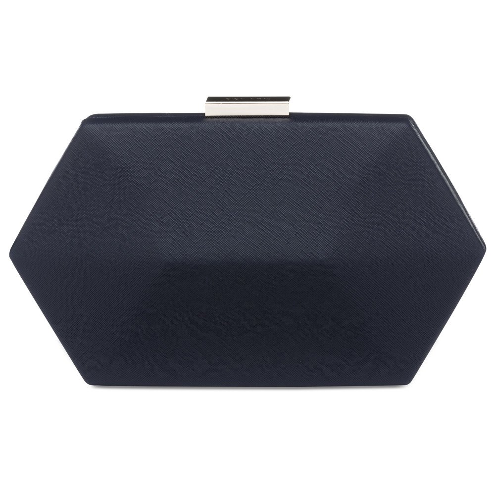 Olga Berg Harley Angular Clutch in Navy.jpg