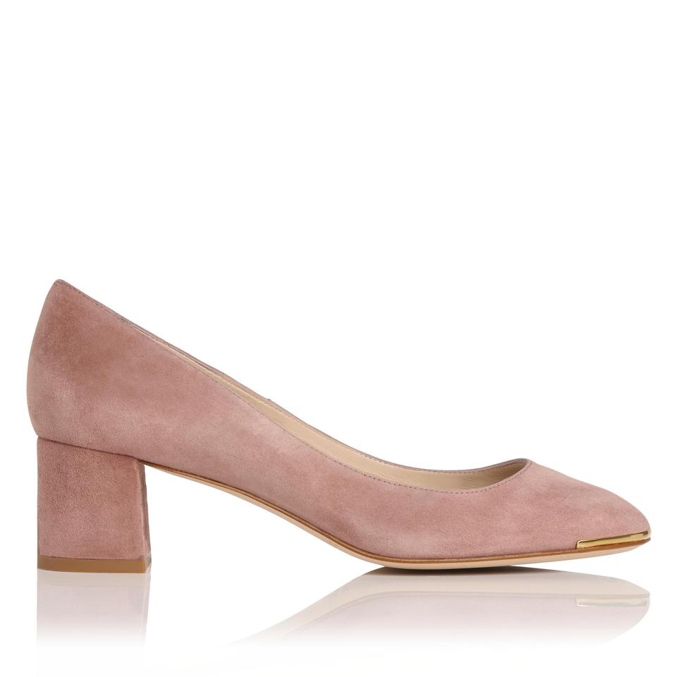L.K. Bennett Clemence Court Shoes in Dark Pink Suede.jpg