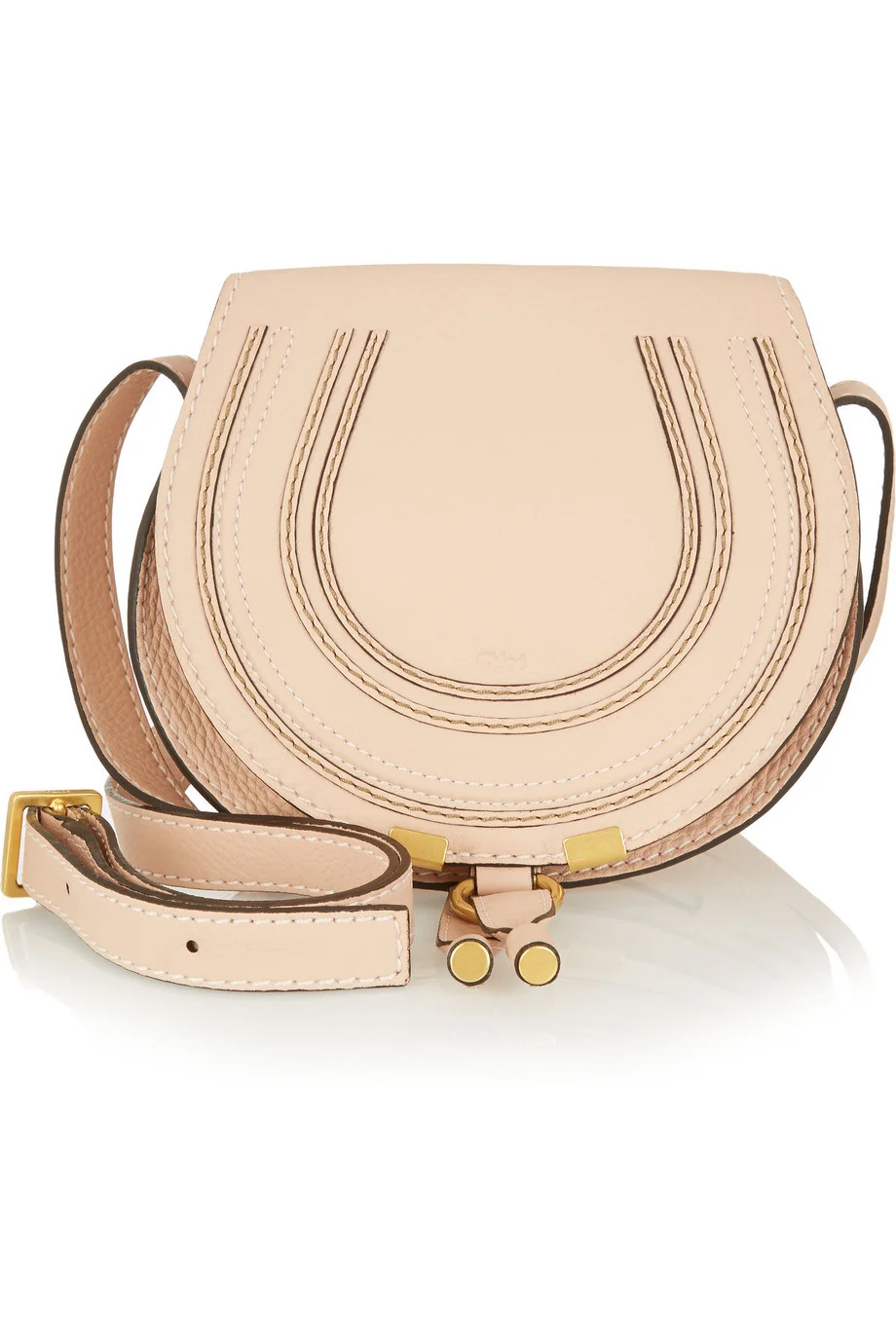Chloé Marcie Mini Shoulder Bag in Blush Nude