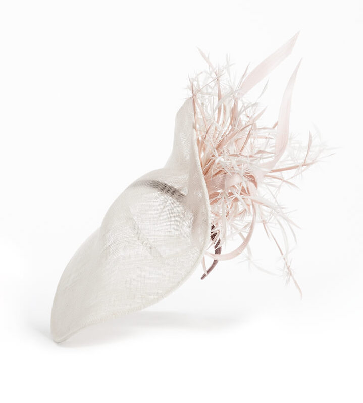 Jane Taylor Adelasia Hat in Navy &amp; Black Tones of Baby Blue