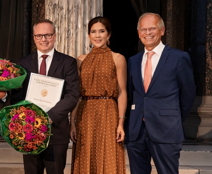Crown Princess Mary attends Carlsberg Foundation's Research Awards 2019