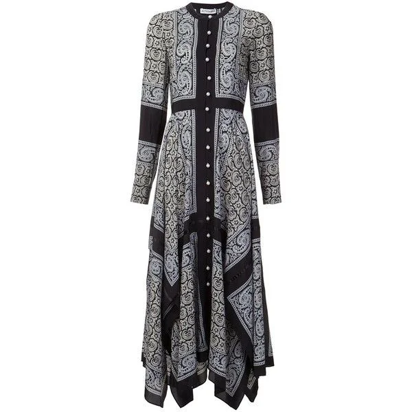 Altuzarra Paisley Print Shirt Dress
