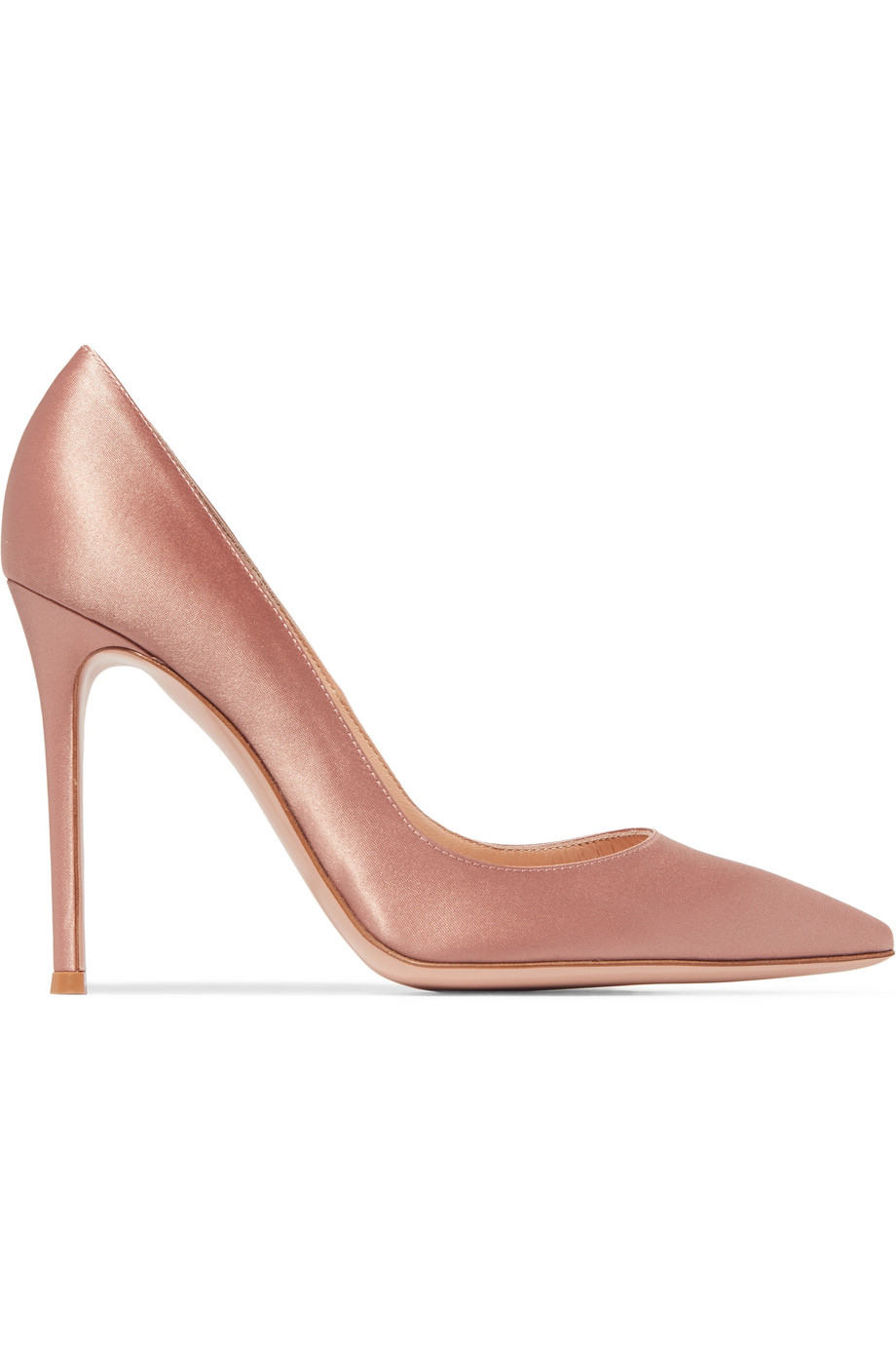 Public Desire Adore Pale Pink Satin Square Toe Barely There Ankle Wrap  Heart Shape Stiletto Heels | Lyst