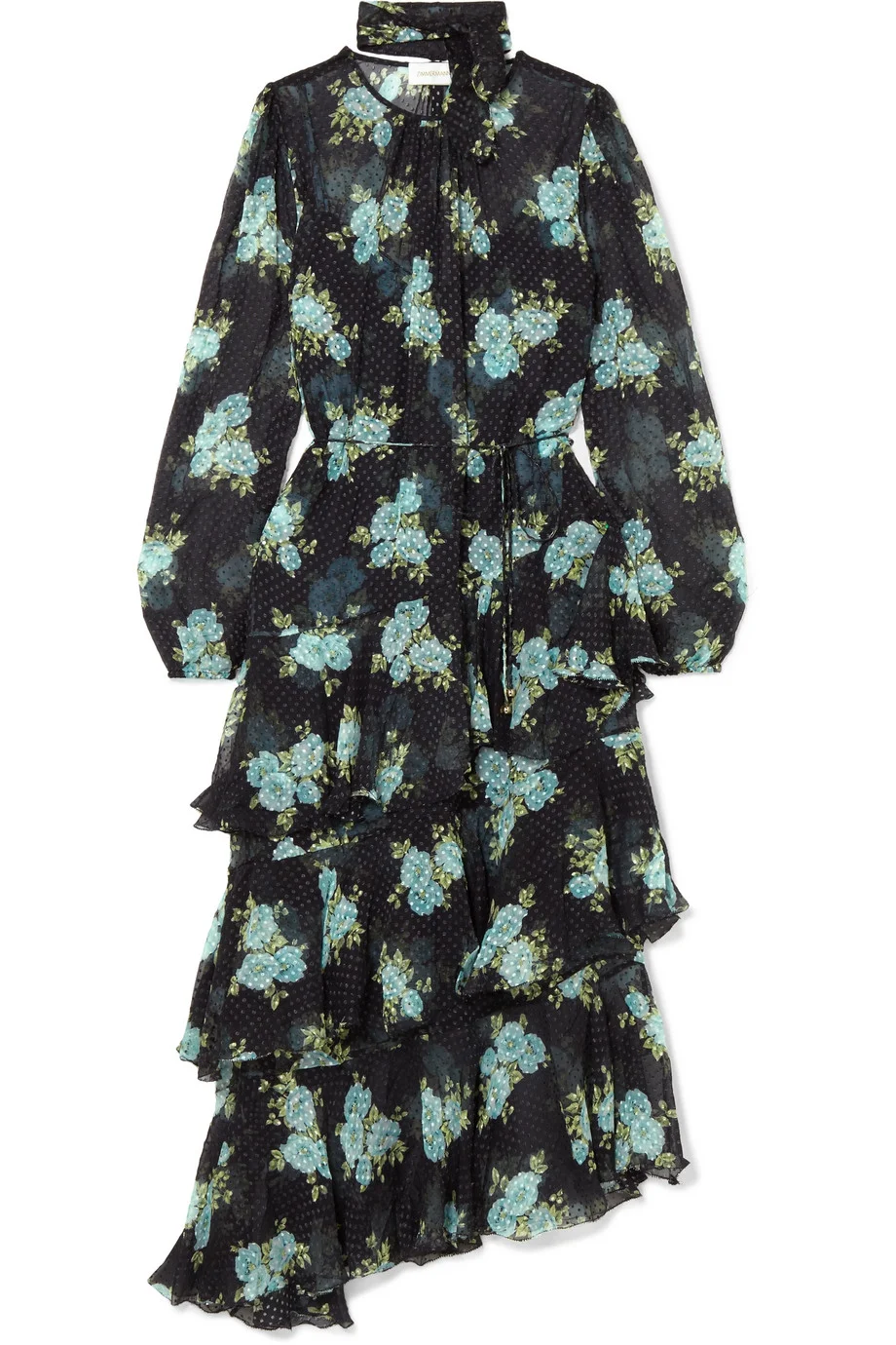 Zimmermann Whitewave Dress in Floral Print