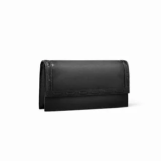 Quidam Leather Clutch in Black