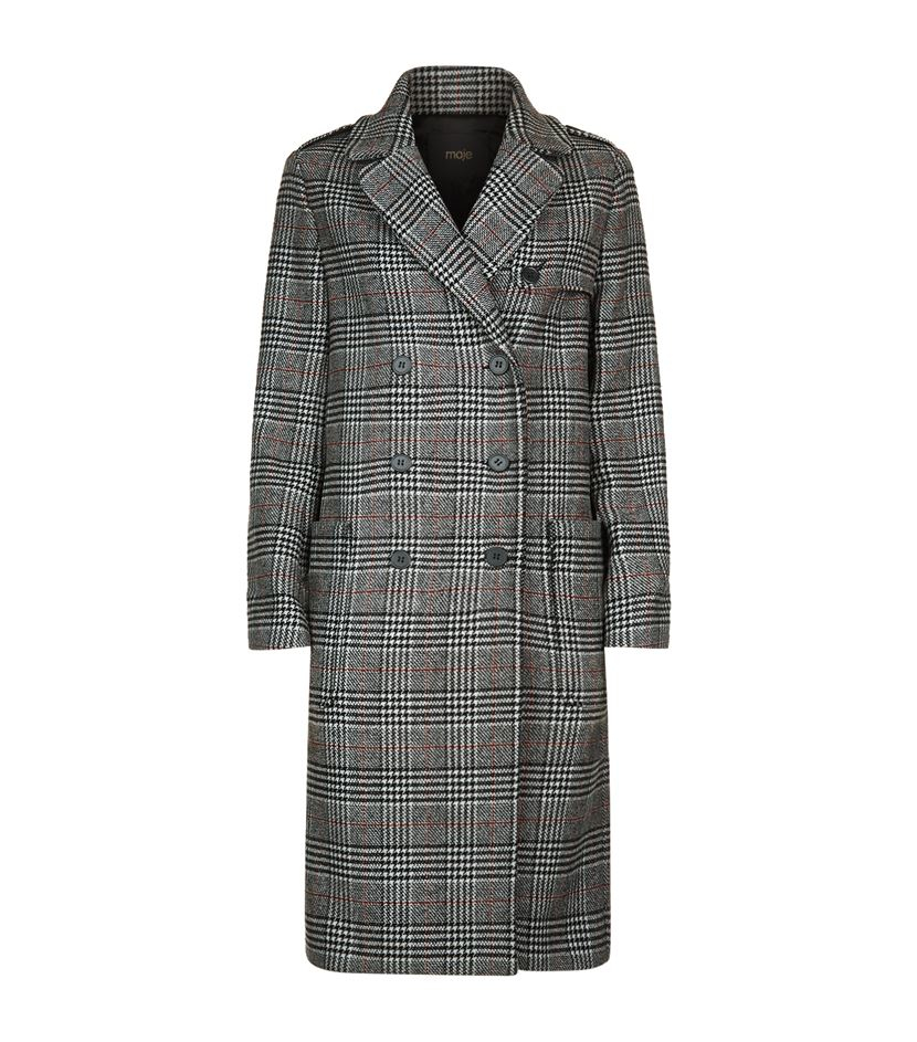 Maje Gilbert Coat in Prince of Wales Check.jpg