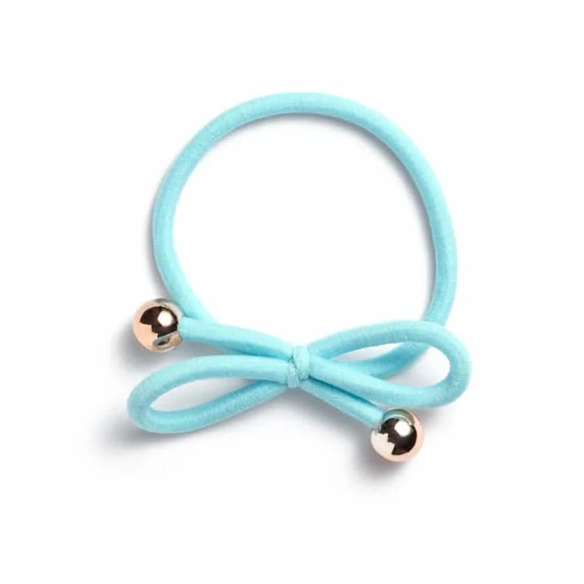 Ia Bon Hair Tie in Light Blue