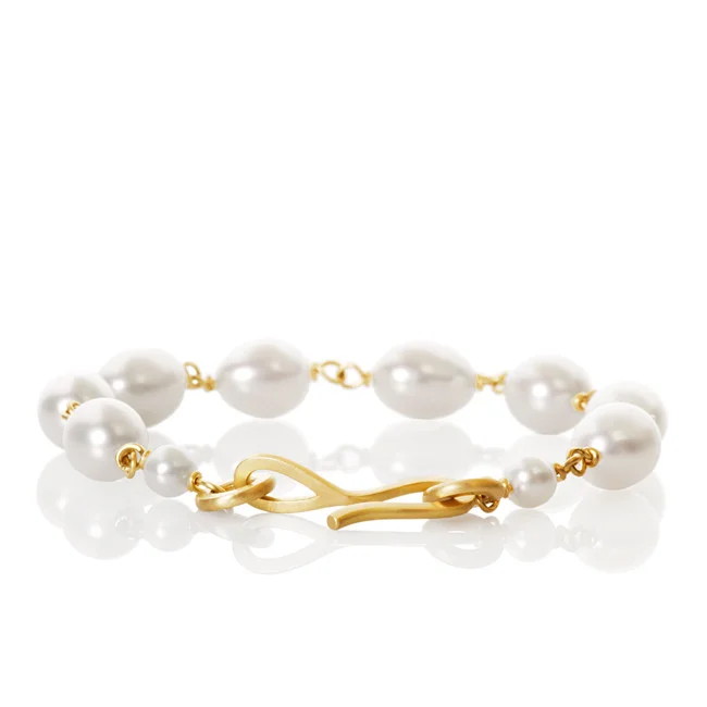 Dulong Fine Jewelry Anello Freshwater Pearl Bracelet 