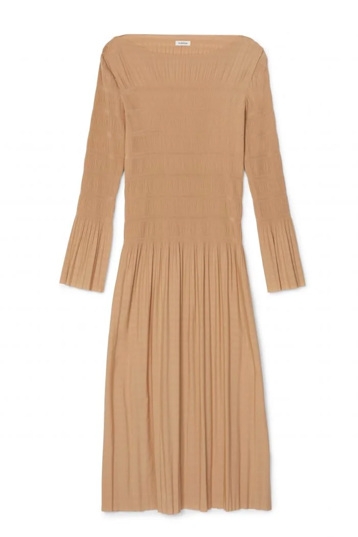 Toteme Fanano Dress in Camel