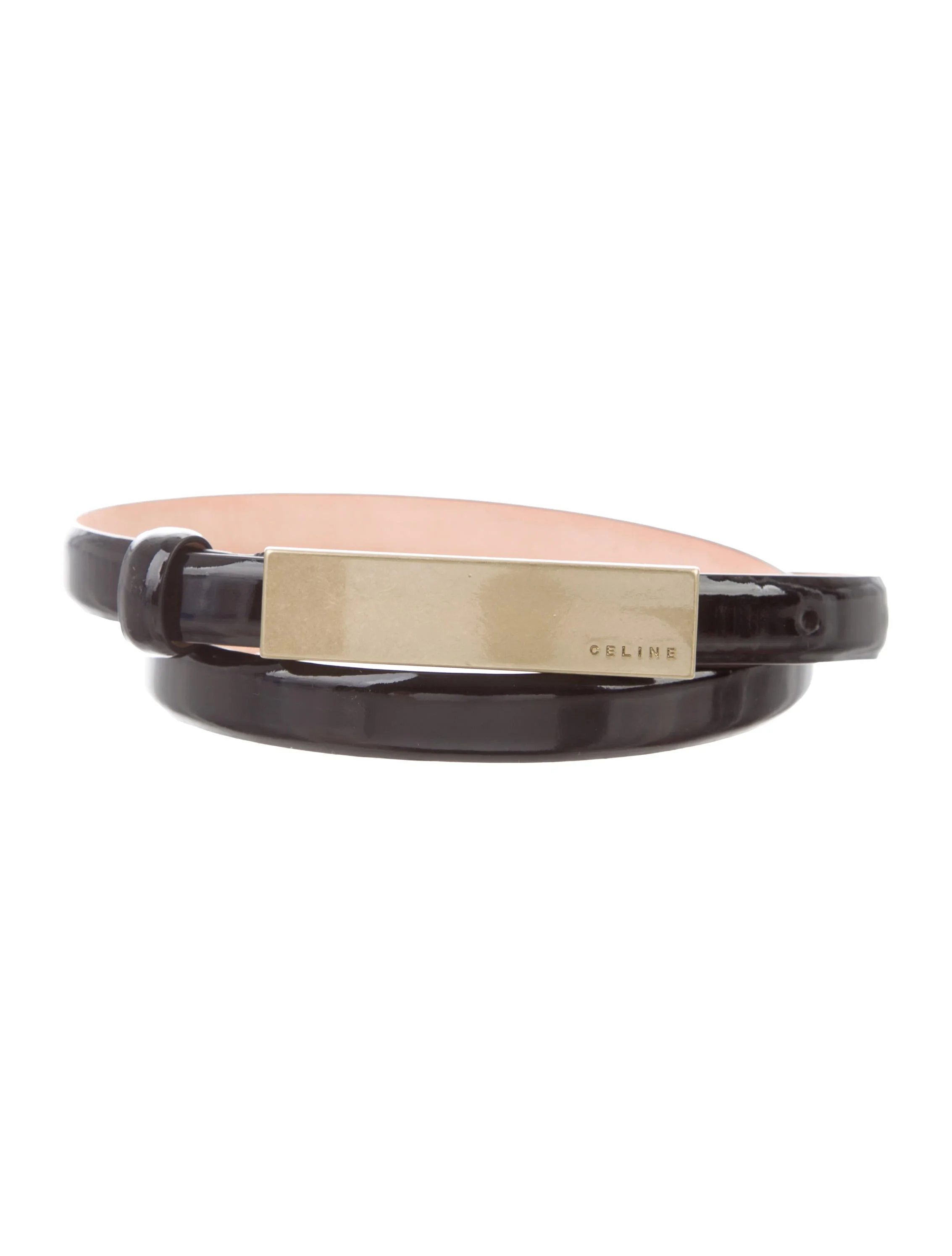 celine thin belt