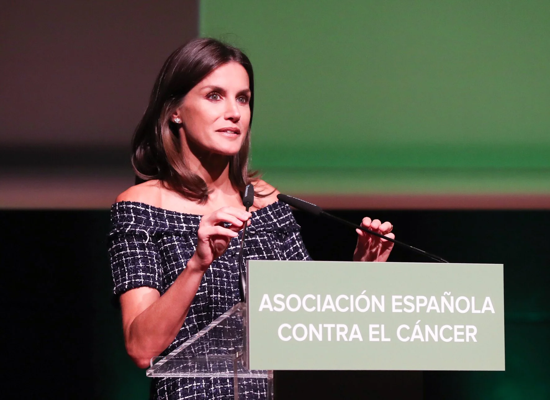 Queen Letizia attends World Cancer Research Day event