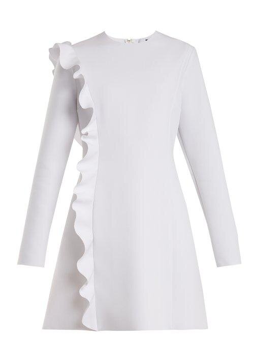 MSGM Asymmetric-Ruffle  Dress.jpg