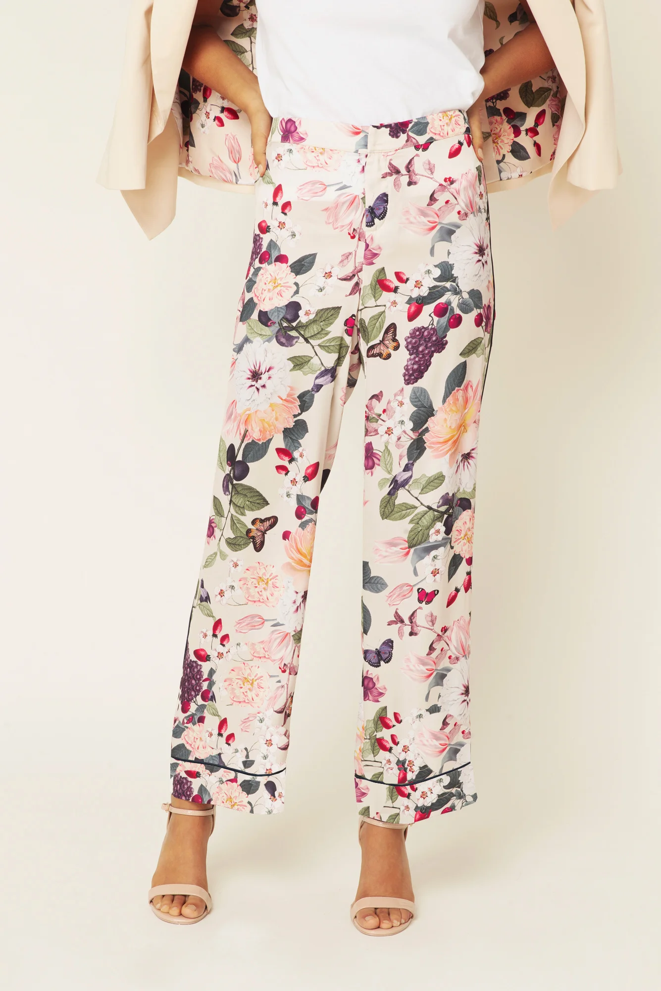 By Malina Franca Pants in Sandy Blooms
