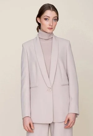 Andiata Single Breasted Blazer in Blush Pink