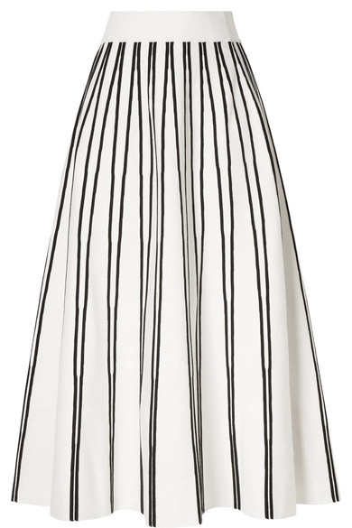 J.Crew Striped Knitted Midi Skirt — UFO No More