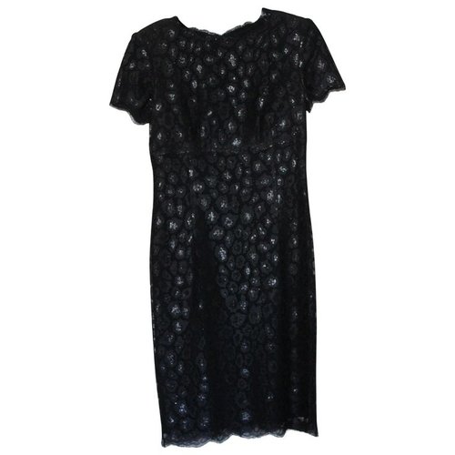 Escada Black Satin Dress — UFO No More