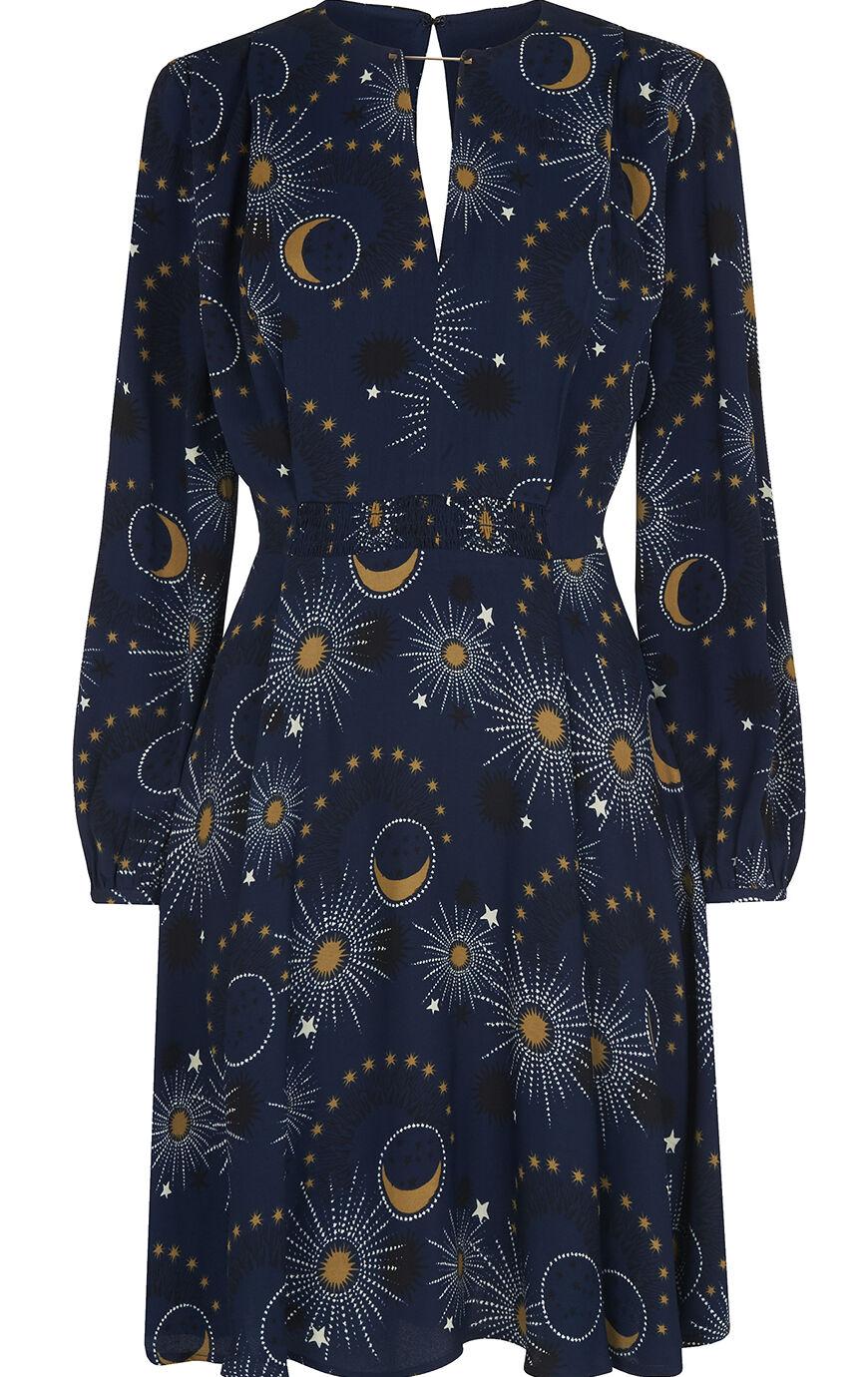 Whistles Ebony Galaxy Flippy Dress.jpg