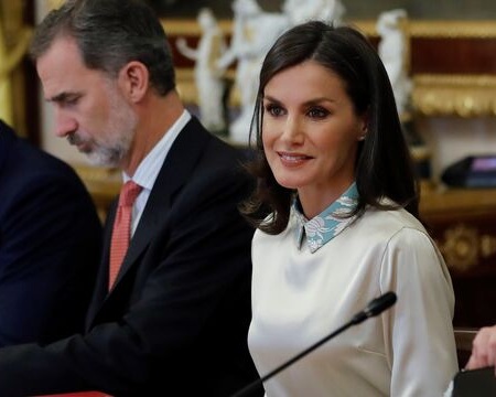 King Felipe and Queen Letizia attend Cervantes Institute events — UFO ...