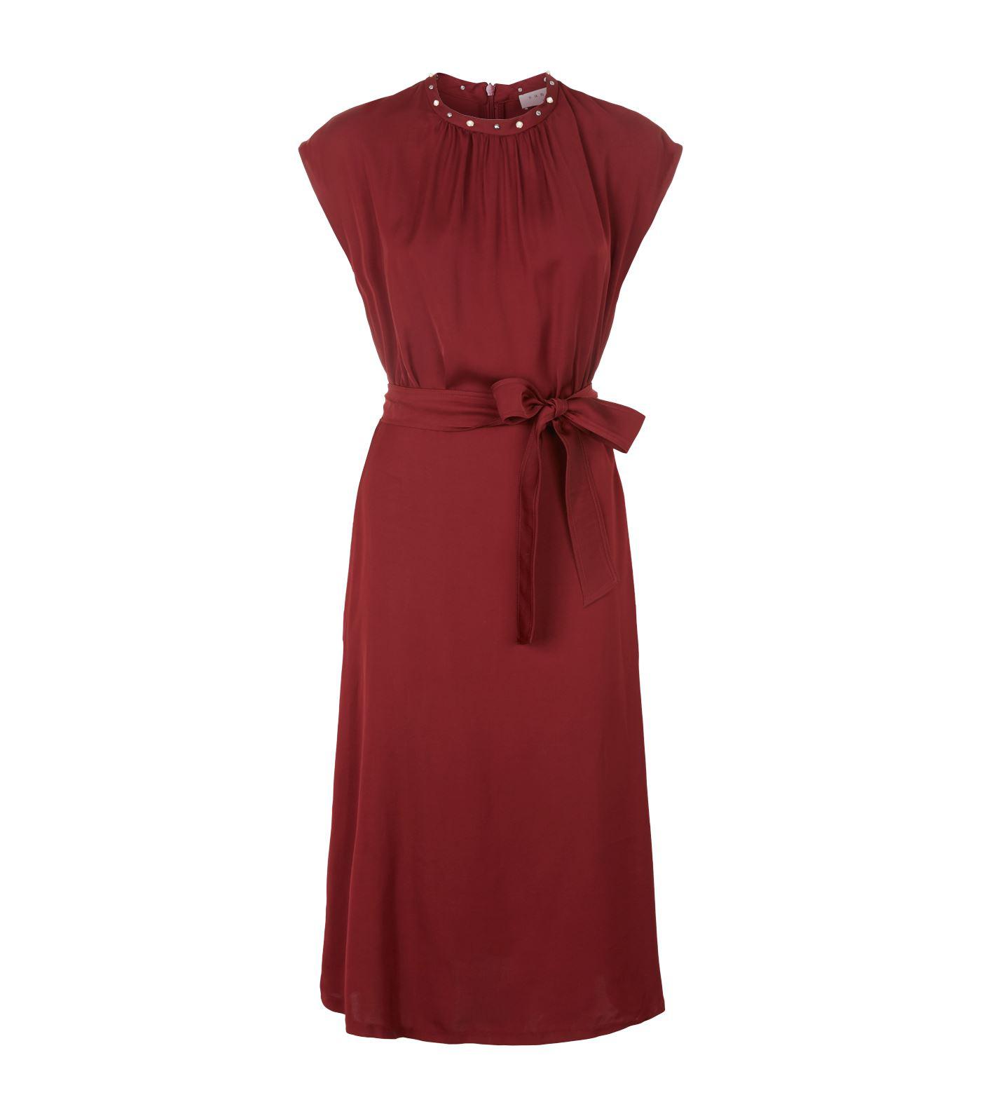 Sandro Conique Dress in Merlot Red.jpg