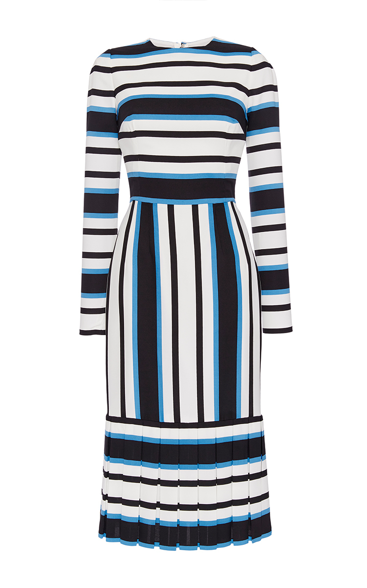 princess polly baby blue dress Girl with The Blue Stripe Dress main image 0