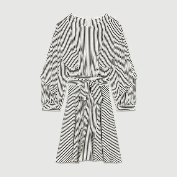 Maje Roxby Striped Dress.jpg