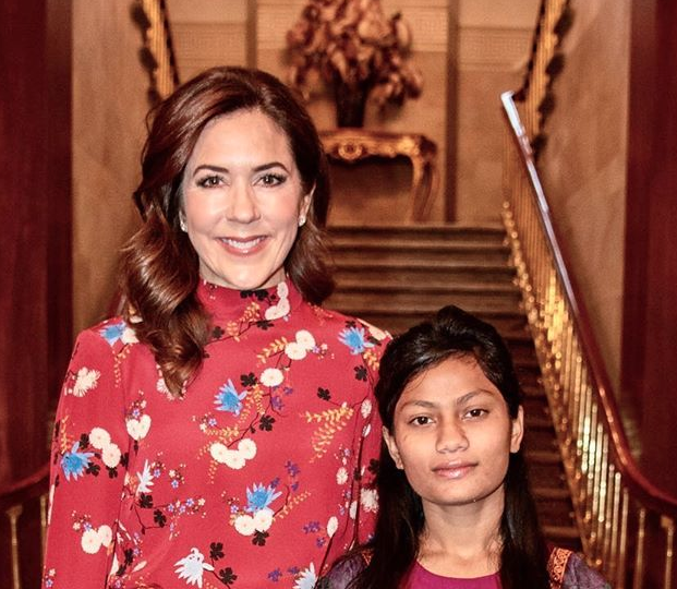 Crown Princess Mary takes part in UN International Girl's Day