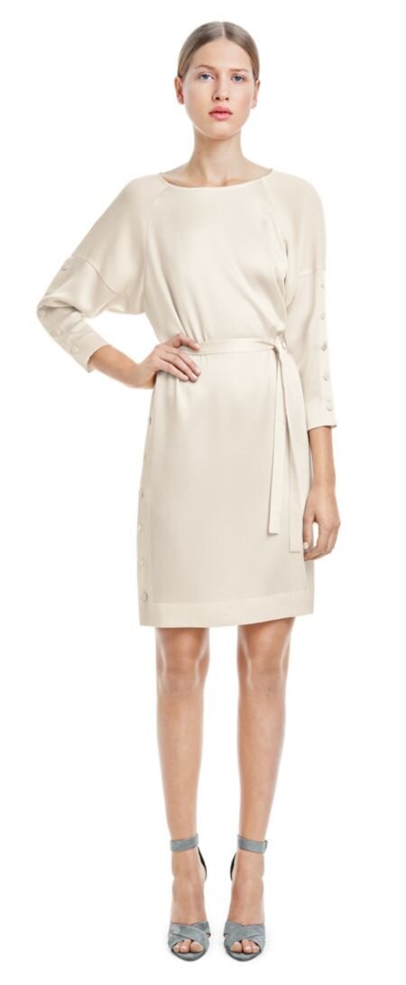 filippa k satin crepe dress