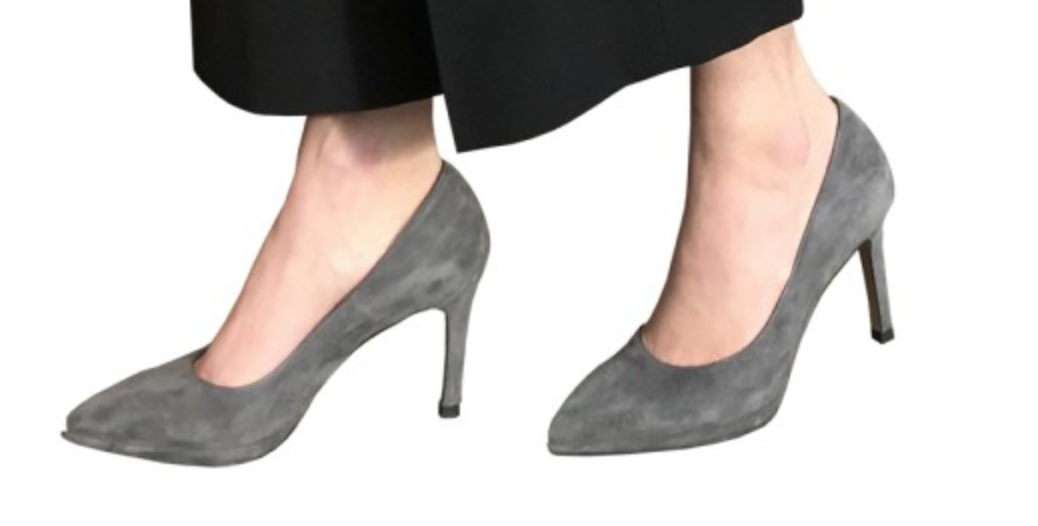 Stinaa.J Elsa Pumps in Grey Suede