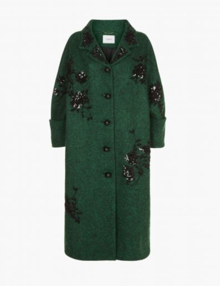 Erdem Larkin Beaded Coat