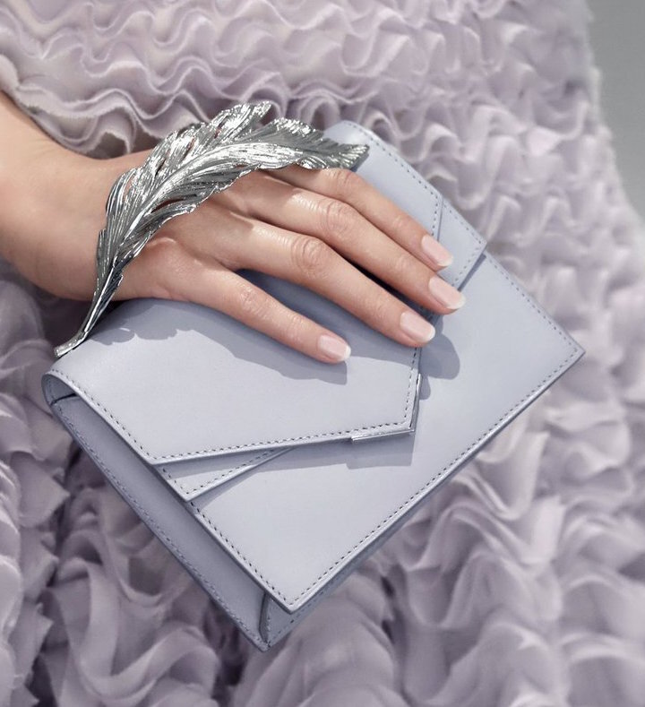 Ralph & Russo Alina Clutch in Dove Grey Leather.jpg