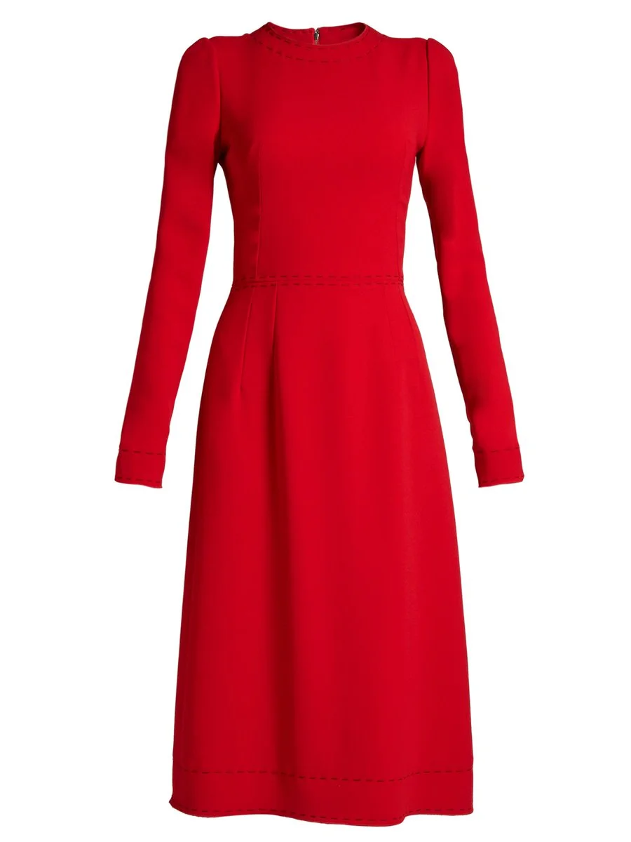 open lace back dress Red Contrast Knit Dress- Red – The Wholesome Store