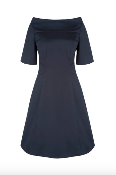 Suzannah Hicks Dress in Navy.png