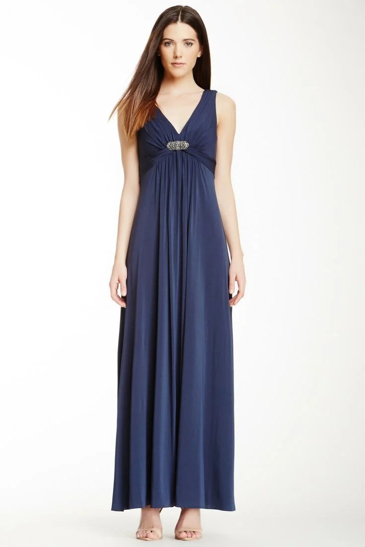 BCBGMaxAzria Embellished Empire Waist Gown UFO No More BCBGMaxAzria Embellished Empire Waist Gown UFO No More